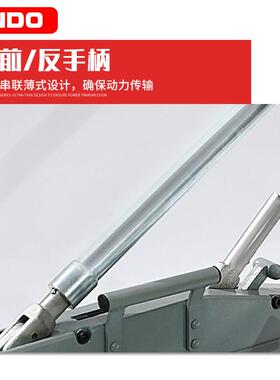 手扳葫动芦丝绳0.8吨手1.6吨摇牵引葫芦钢EBQ铝合金手牵引机起重