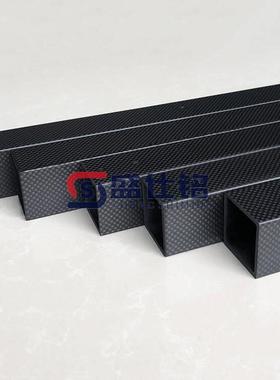 碳纤HLZ维方管强度高1000mm长碳管20mm25mm30mmm40m50mm