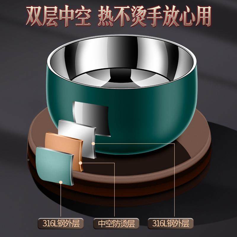 食品级36不锈钢碗儿烫童吃饭NJH碗双层热防汤1碗小碗隔铁碗家,标准件/零部件/工业耗材,车间地垫,淘宝优惠券,粉丝福利购,淘宝优惠卷