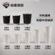 咖工可厂SFF啡杯一次性带盖加厚双层纸杯加印logo隔热防奶烫茶杯