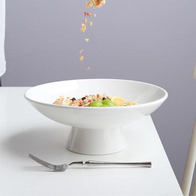 宫廷风脚碗陶瓷茶点简盘家用甜品零食果盘创高意约小点心FRO托吃