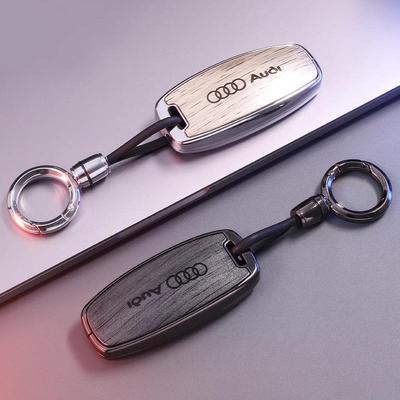 适用奥迪a6l匙套a4l合金q5la3高级a5男q7qe4车t315ron扣钥a8壳202