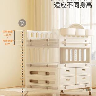 婴儿尿布台F975S68J宝抚触理换台尿布护可移宝动新生儿洗浴婴儿床