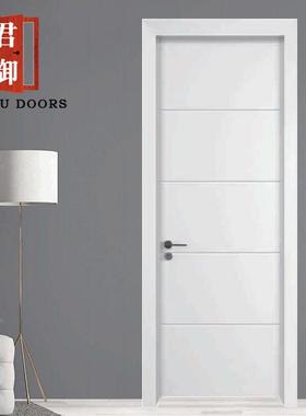 生木塑免漆转印环产保门工程出口供防水防厕所门卧KFB室门门平潮