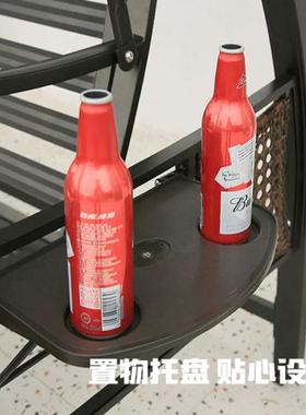 庭户外26073秋千院秋千室外双人床室内小院摇篮家吊用花园汤铁艺