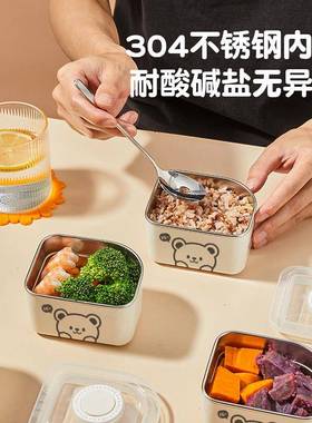 不锈钢拉加深汤碗儿童辅便水果食碗小61538学生携外带小碗家用沙