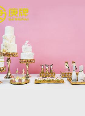 椭蛋圆系列件甜台欧式婚礼糕架点心架婚庆摆派对托盘95228品套装