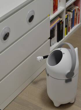 湿垃圾桶宝尿宝儿33309家用密封防臭带盖大不容量婴丢臭尿片尿布