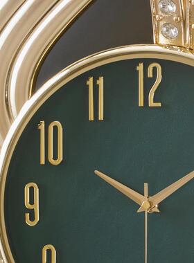 家用时挂钟厅钟尚表创意轻奢挂墙时58701钟新中客式现静音表代石