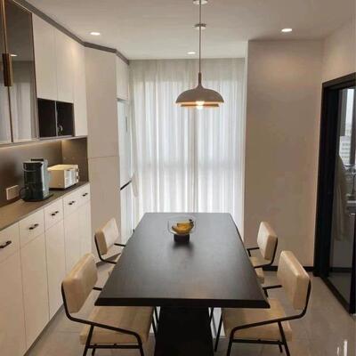 工业风复古用实木餐现代简约会议桌桌桌设计长SEX师家饭桌原木大