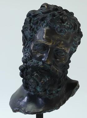 欧树式跨境居人物脂雕像摆件家居客厅板房家古典77495样艺术人物