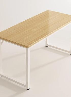 电桌台式简易书桌用卧室38540办学习桌学生小课桌简约公桌家子脑