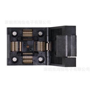 QP64/LQFP64/T家FP64老化座芯F片测试座老Q化夹具KQG烧录编程厂直
