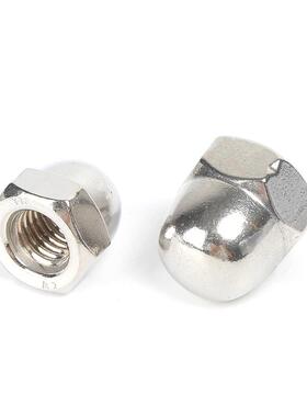 厂家直销DI0N1YNN587盖形螺钢母34不锈角盖型六螺帽盖螺帽母圆球