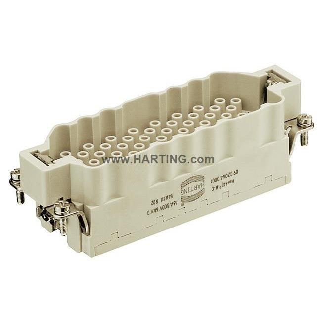 HA1RTIN342G浩亭0932064连300重载器HanEE64EEE压接针公插芯(接M)