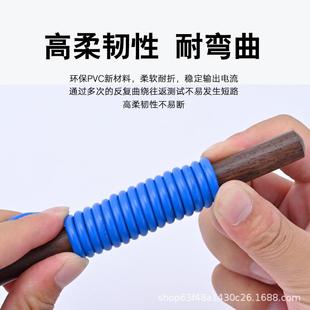 10平电方单芯多股软阻燃家 2.无品牌 通国标线铜芯程BVR1.45