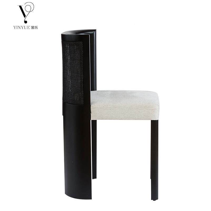 简约编白蜡木无扶藤手处新中式餐椅用家MOF样板房售楼酒店洽谈椅,商业/办公家具,零件柜,淘宝优惠券,粉丝福利购,淘宝优惠卷