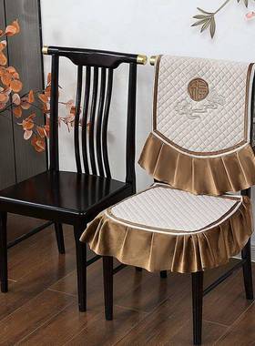 新款椅约子椅套桌布椅垫餐套几装餐桌简中式家TUY用椅茶四季套罩