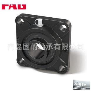 14德国U品质 K205 座圆形座子UCFC2035 1方形螺栓法兰XQC轴承单元