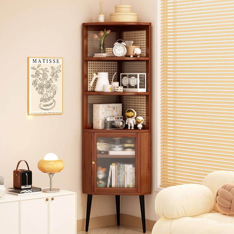 简厅7316易转角柜客角边角柜转柜子置物三角柜转角边柜餐卧室墙角