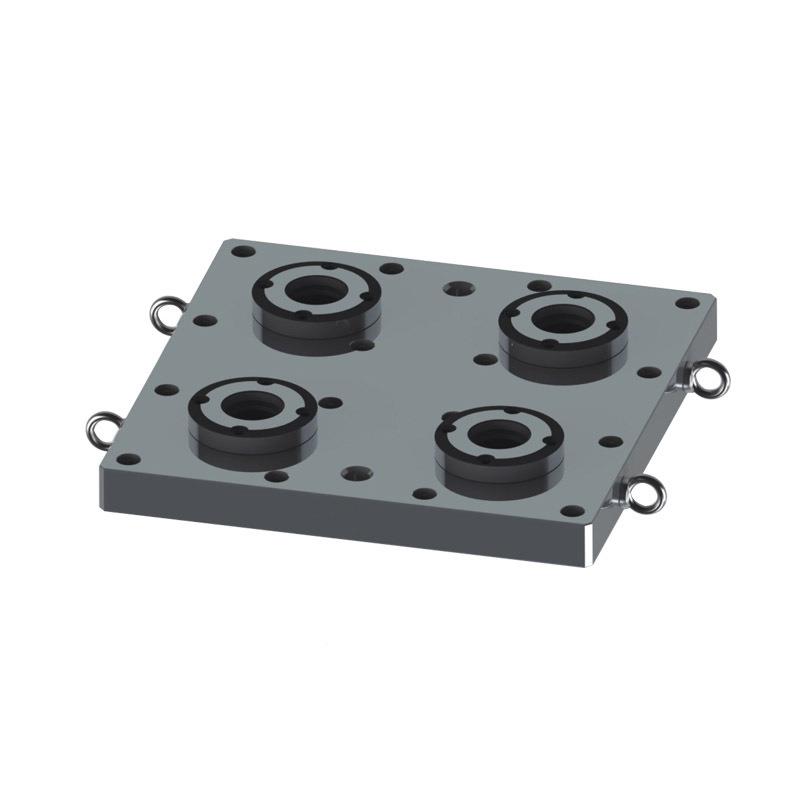 工厂直供3系统快重速定位夹具CNC4头力型卡盘板气动R87764卡盘面