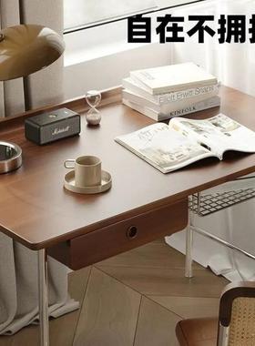 书复古中古18069风桌家用型简约电脑办公桌子写字台小户用工作带