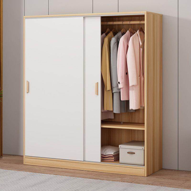 小家衣柜用卧室LXB推拉门衣柜户型木质简收纳柜风儿童衣橱主易卧