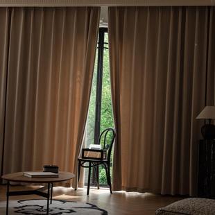 中古风棉亚麻雪尼尔窗帘2布高档78196麻绍兴柯桥 美式 025新款 法式