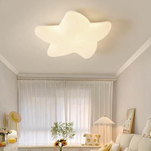 2创025新款儿童房l油d全光谱护眼卧室书房e灯全光谱意奶xd691风海