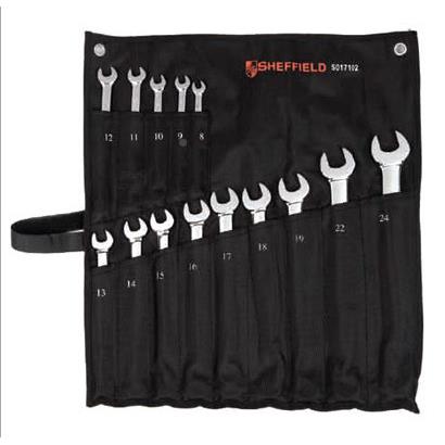 工梅具14件套铬钒ZVM钢公制两S用扳手开扳手套装171020两用