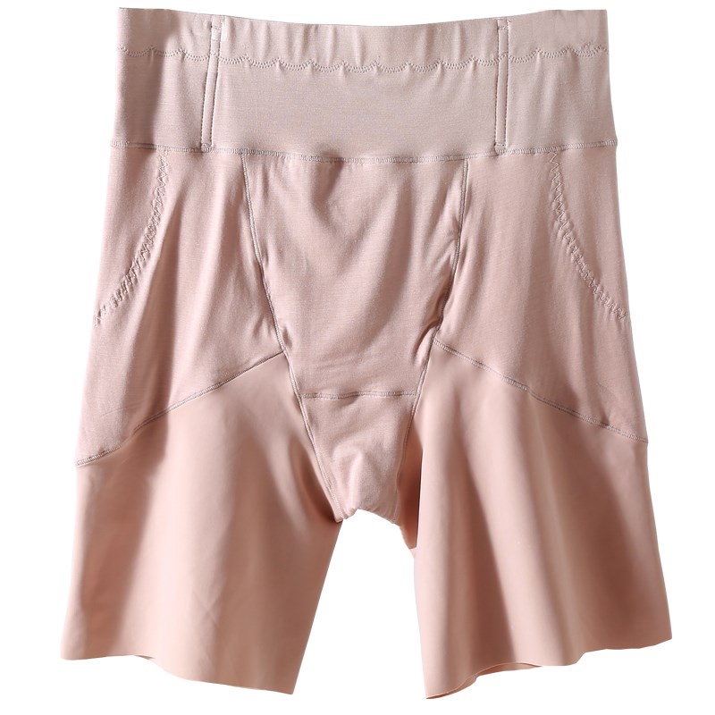 收腹提臀大码高腰安全裤女防走光不卷边内裤二合一2025新款打底裤