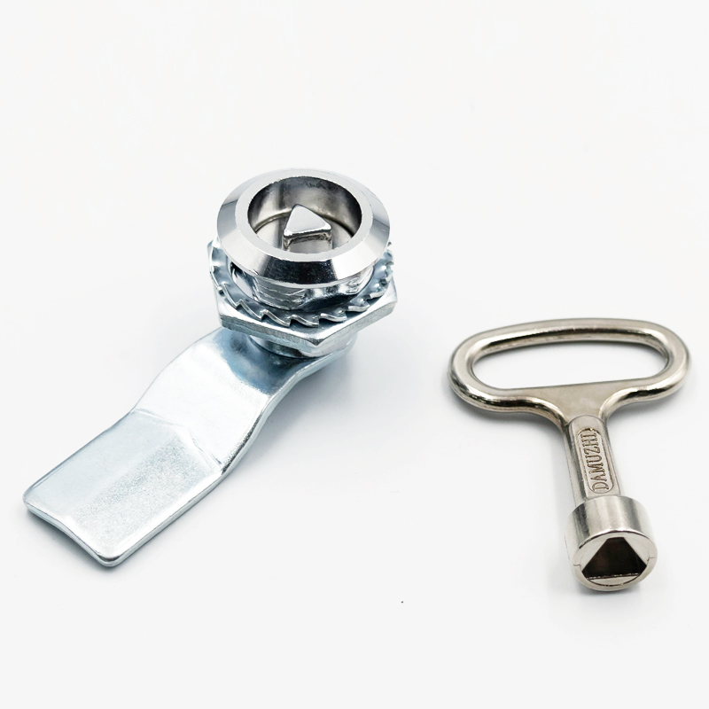 海坦电气MS705三角锁MS401配电箱柜门锁电控开关控制柜锁垃圾箱锁