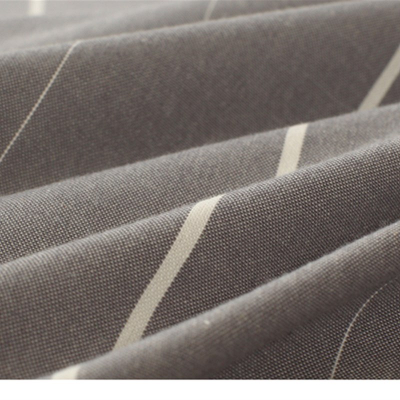 精梳棉老粗布四件套加厚纯棉双人1.51.8米床简约床品32支床单被套