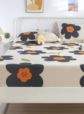 床笠单件1.0米床罩床笠罩1.8m床垫保护罩床套学生宿舍床垫套床单