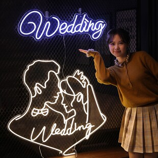 Led室内布置灯霓虹marryme灯牌装饰氛围求婚灯浪漫求婚道具套装