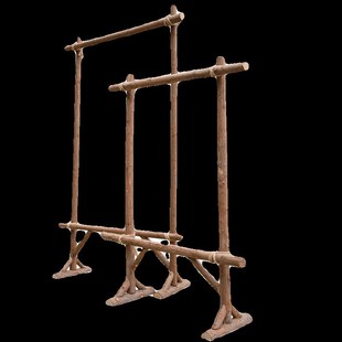 露营木架户外营地门头婚庆网红拍照背景布置营地展架底座横木加固