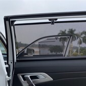 汽车专用窗帘遮阳帘自动升降伸缩拉伸窗帘侧窗防晒隔热挡光遮阳挡