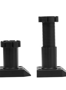 【4只装】厨房可调节橱柜脚厨柜腿支撑脚垫高度10CM桌子脚6-8公分