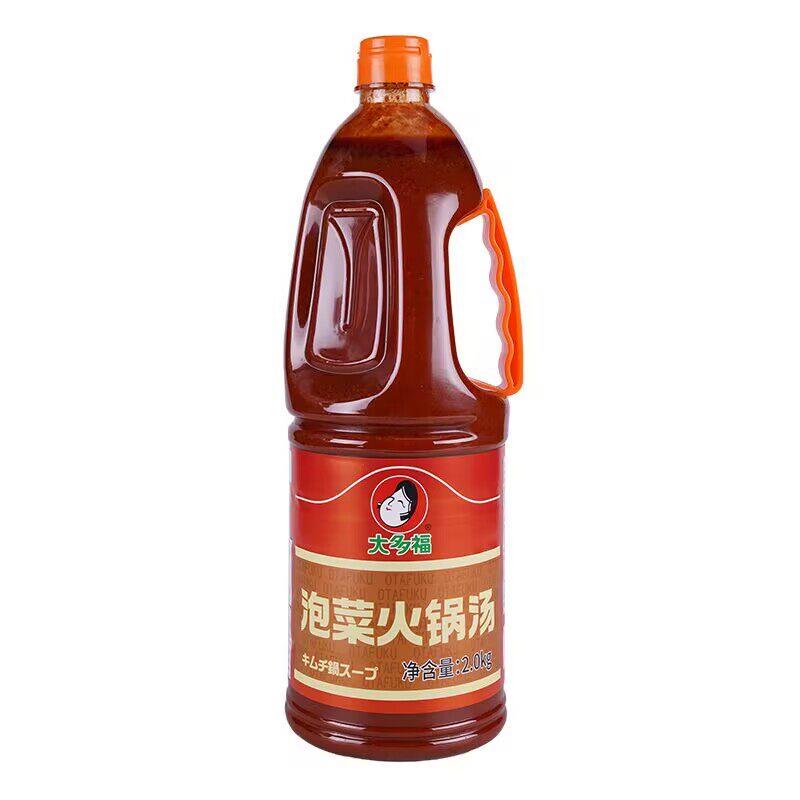 大多福韩式泡菜火锅汤调味汁厨房调味辣白菜石锅拌饭酱2kg