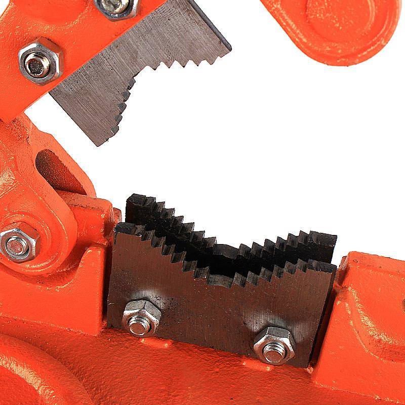 重子型管压钳三角架台管虎钳龙门钳力管子夹具台KBH钳工作台镀锌