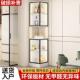酒柜现代约客厅转展角靠墙小型示柜做现家用轻奢书柜玻WHY璃门柜