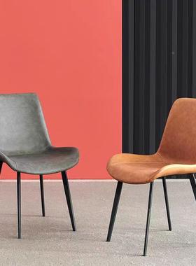 TVO现代家用餐椅轻极简餐奢桌椅厨房椅子餐厅凳背子简靠小约型网