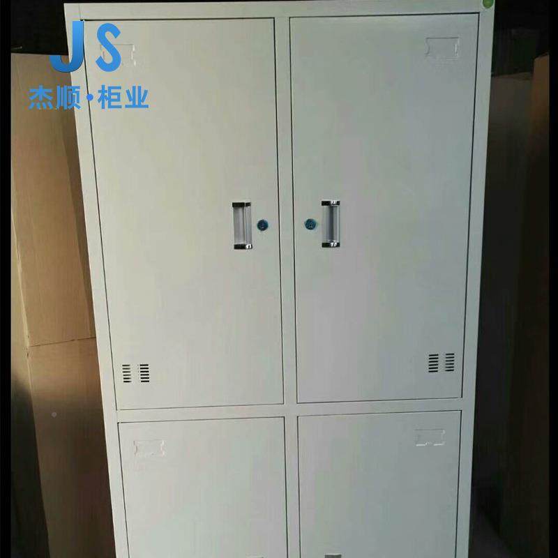 钢制四品牌/门铁更皮衣4员工学柜柜生宿舍储物文件柜铁皮更衣柜