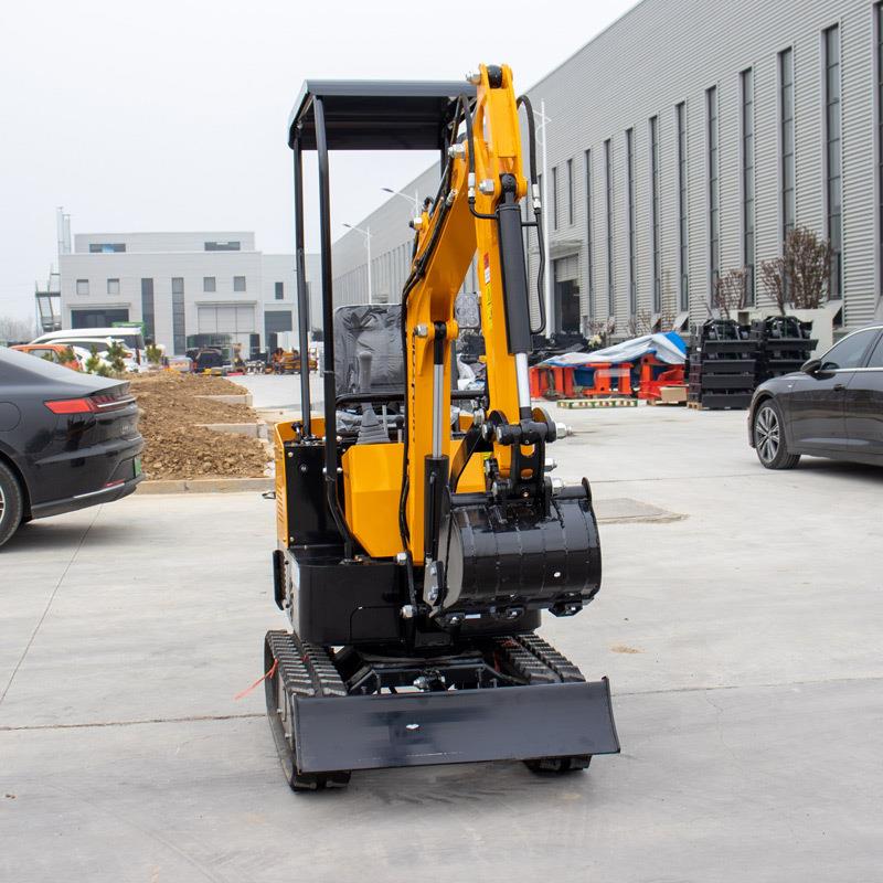 出口意家761大利农用小挖机履带式1吨微用小勾机0HT1型果园挖掘机