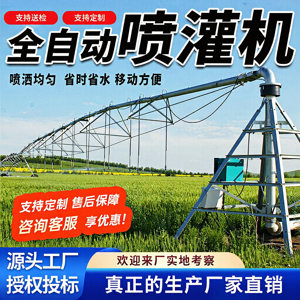 指针式自走喷灌机节水易操作