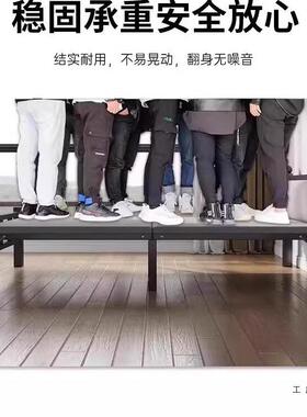 德折叠人床家用单床简易午小休国床便携成人宿舍加床双人硬板TYD