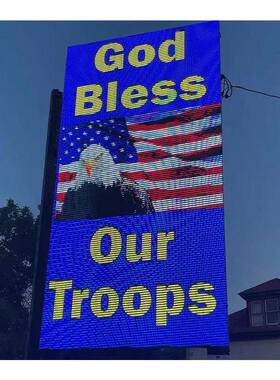 户外固装全LED广告屏，屏p2.5高清亮高防MVF水显示室外广场大彩屏