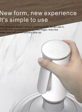 水立X102式折叠抽水电动桶装水出水器压型器小全自动上器水器家用