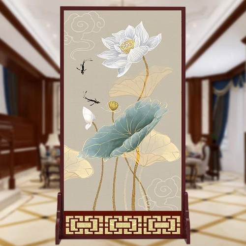 ?款中式座屏入户卫正对门屏风隔断简约客HCD-ZP1厅生新间玄关家用