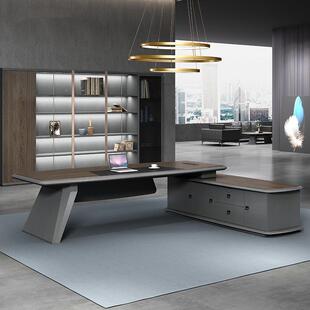 家大班老台板桌办总裁收纳办公公桌FXZ-85椅大厂班老板桌